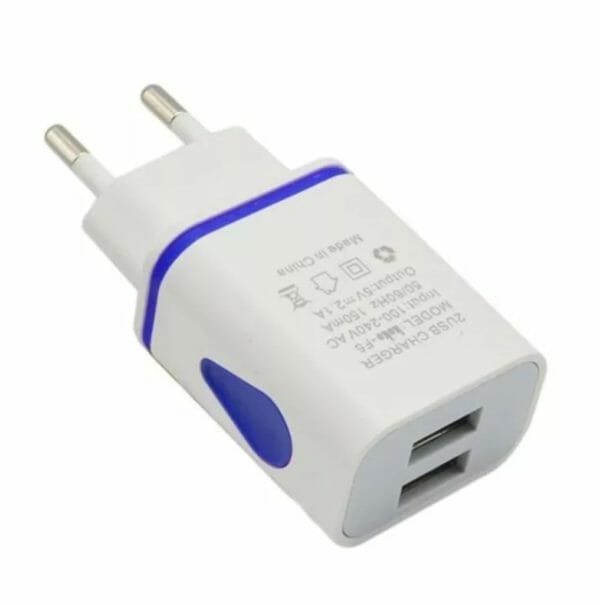Chargeur DOUBLE USB - 5v - 2.1A
