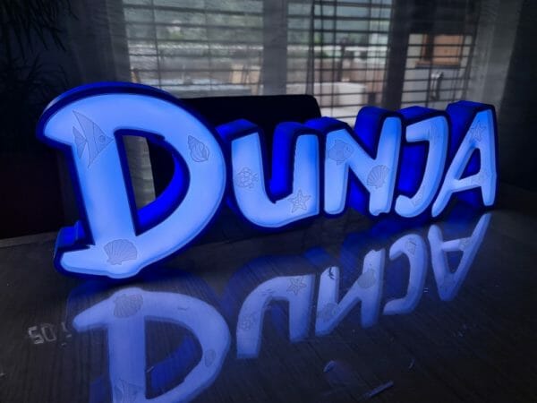 Dunja + 🐠🐚 60cm avec éclairage. – Image 3